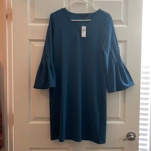 Blue/green banana republic dress